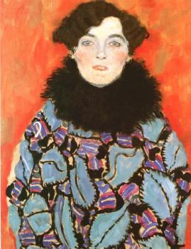 Gustav Klimt : Portrait of Johanna Staude